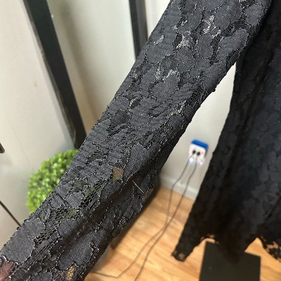 INC Black Lace Dress - Picture 2 of 5